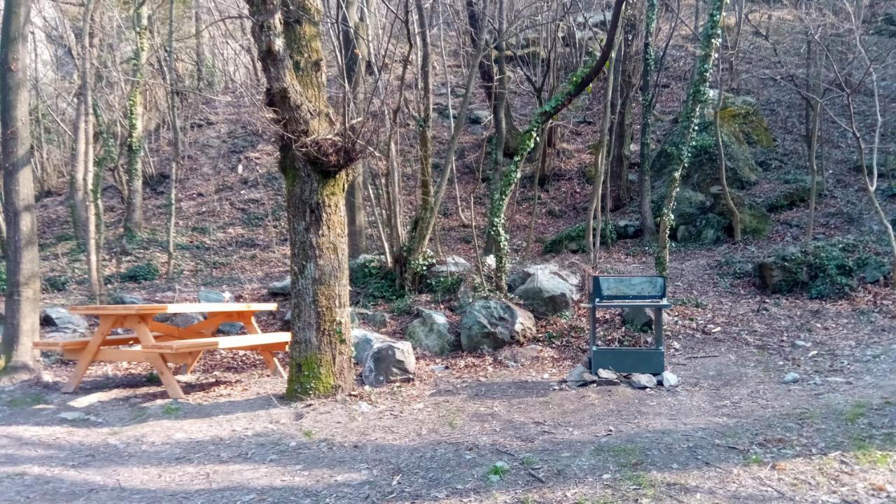 Casa Del Rustico, Indipendente Vista Sacra Con Dipinto Βίλα Caprie Εξωτερικό φωτογραφία